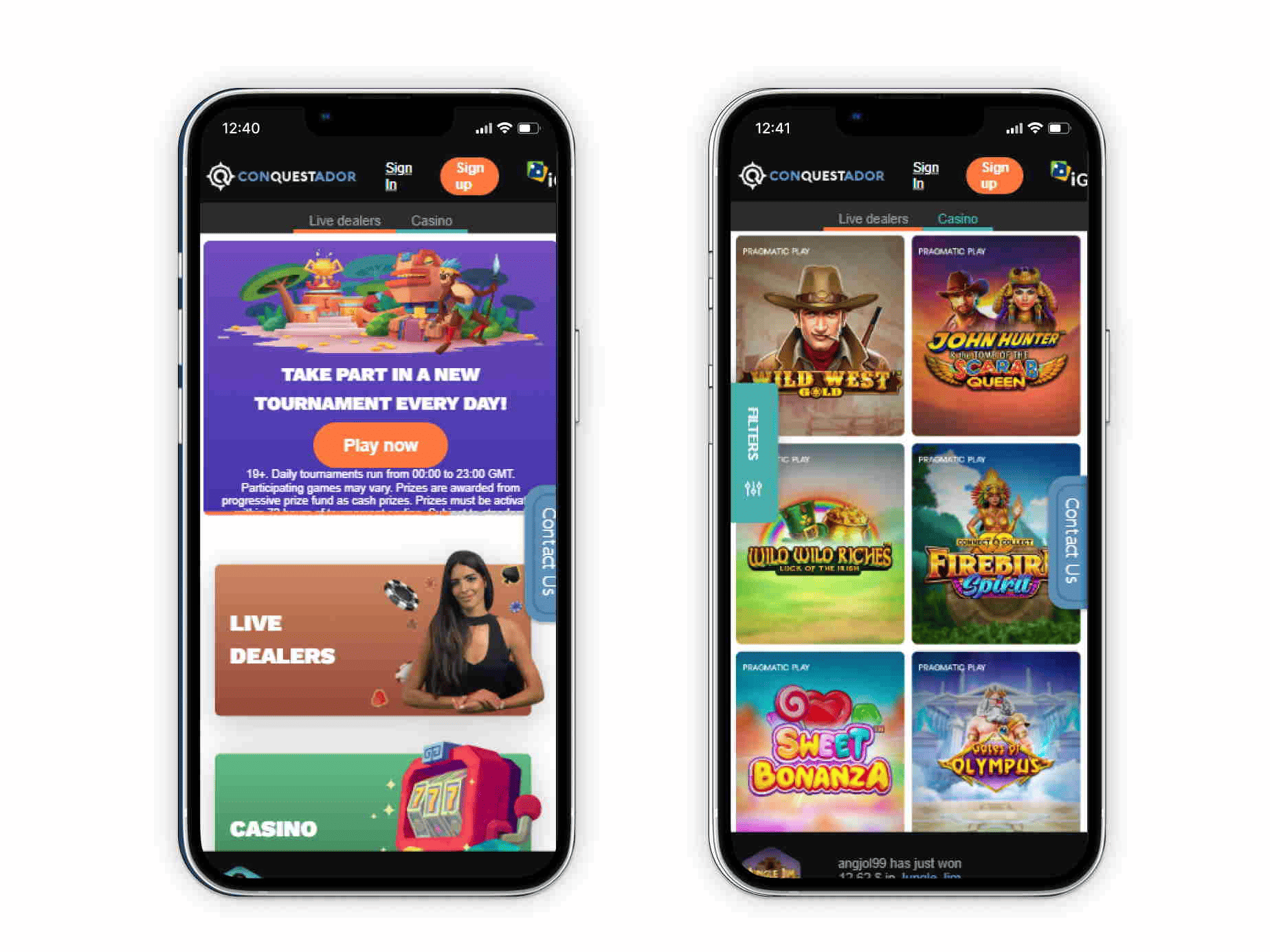 Conquestador Casino Download Mobiele App